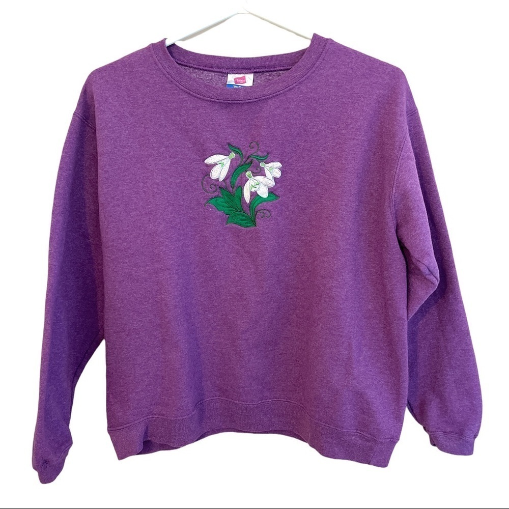 Vintage embroidered crewneck